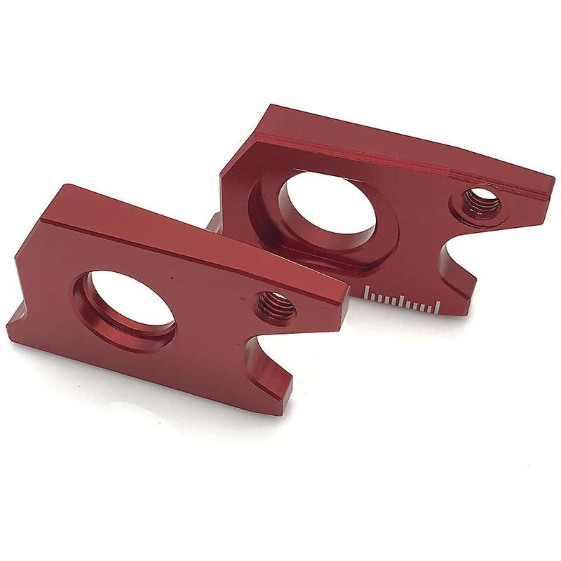 Motorcycle CNC Rear Chain Adjuster Axle Block for GSXR1000 DL1000 GSXR1300 GSF1250S GSX-S1000/F Tita