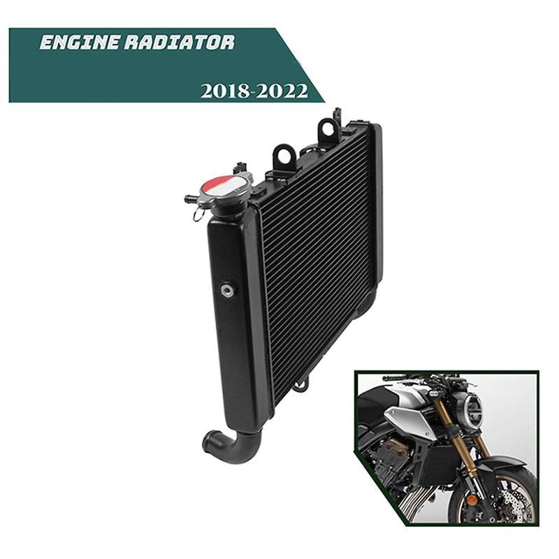 Motorcycle Cooler Protect Water Tank Assembly Engine Radiator for Cb 650r Cb650r Cbr650r 2018-2023