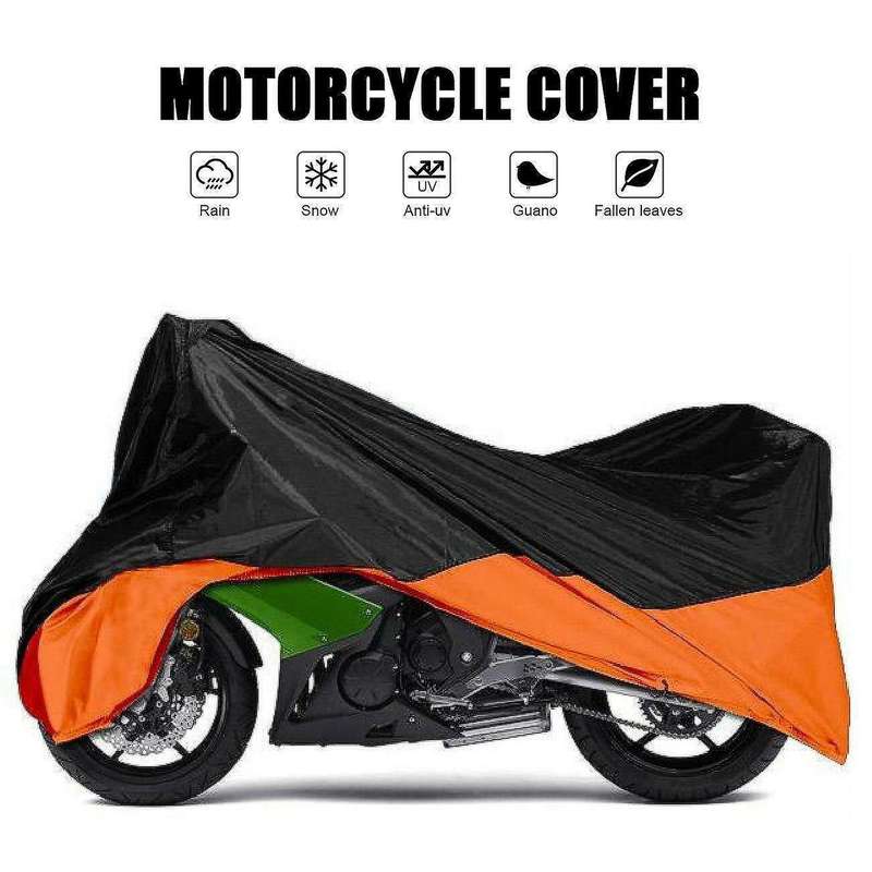 Motorcycle Cover Motorcycle Waterproof Outdoor Coat Uv Protector Bike Rain Dustproof Covers