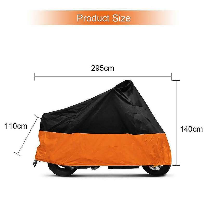 Motorcycle Cover Motorcycle Waterproof Outdoor Coat Uv Protector Bike Rain Dustproof Covers