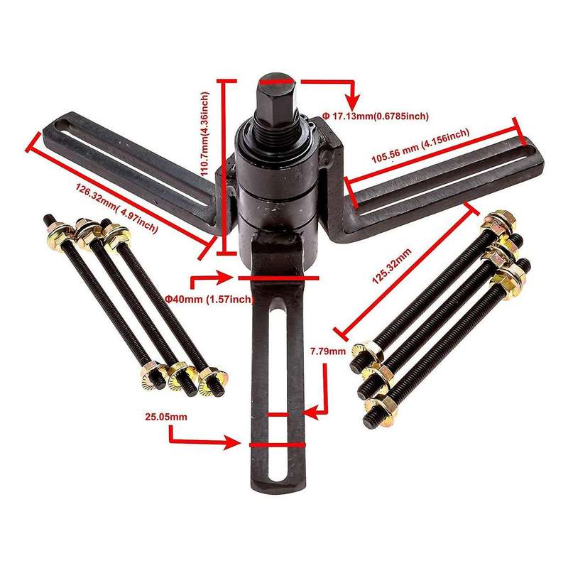 Motorcycle Crank Box Spacer Installer Disassemble Kit Dirt Bikes for Small 2 Stroke Engine 4 Stroke