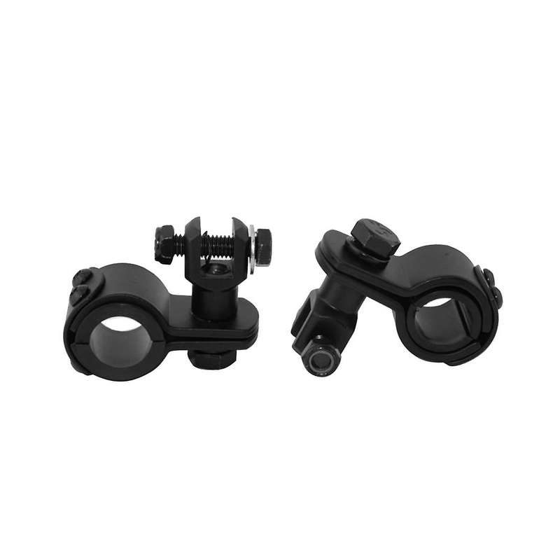 Motorcycle Crash Bar Pedal Crash Bar Folding Pedal Foot Pedal for Xl883/1200 Black