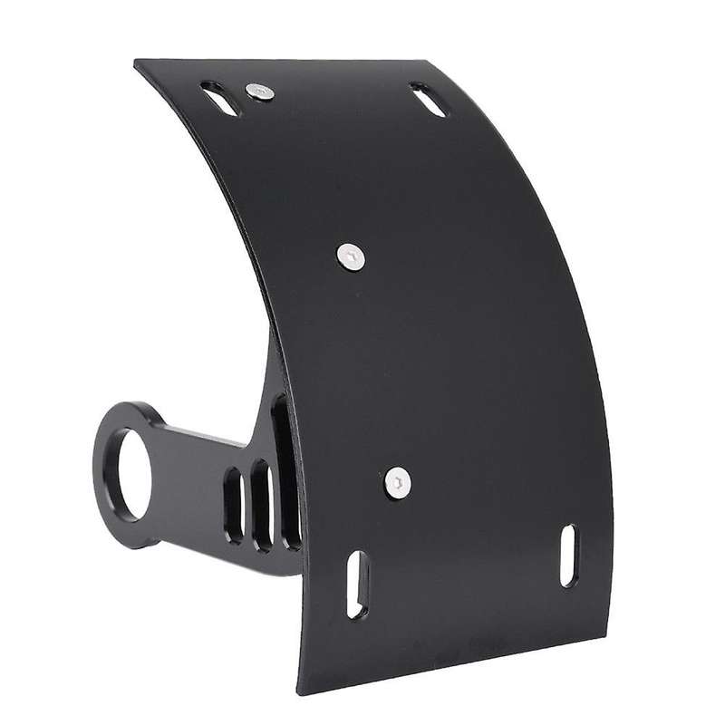 Motorcycle Curved License Plate Bracket for YZF-R6 YZF R6 2006-2012 Side Mount License Plate Holder,