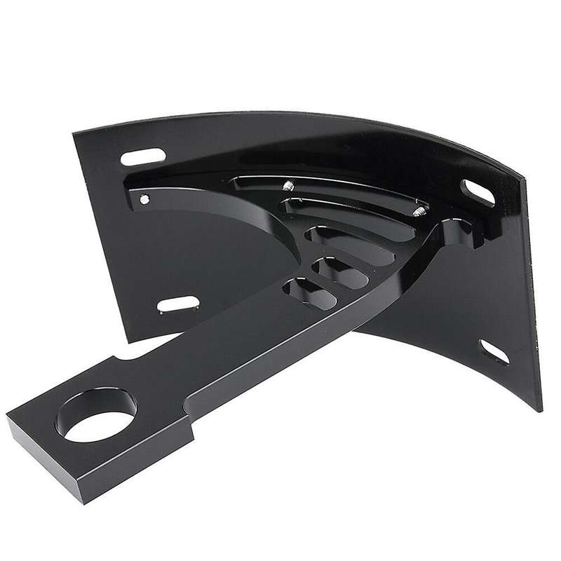 Motorcycle Curved License Plate Bracket for ZXR600 6R 7R 9R 12R 14R Side Mount License Plate Holder,