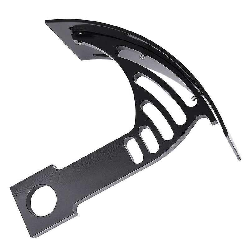Motorcycle Curved License Plate Bracket for ZXR600 6R 7R 9R 12R 14R Side Mount License Plate Holder,