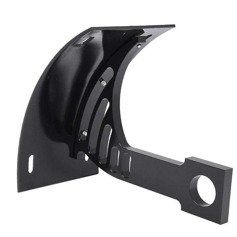 Motorcycle Curved License Plate Bracket for ZXR600 6R 7R 9R 12R 14R Side Mount License Plate Holder,