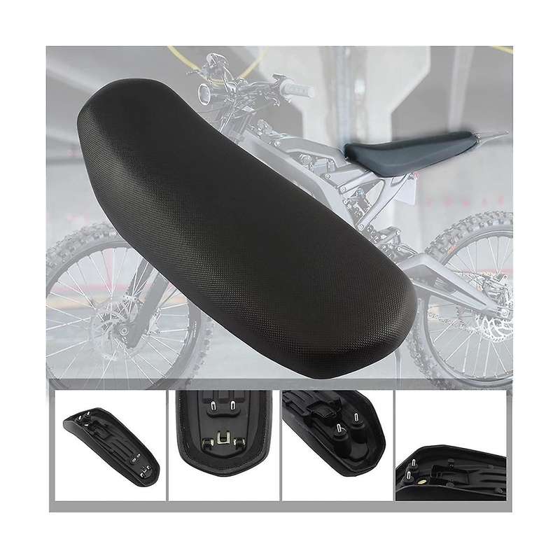 Motorcycle Cushion, Electric Dirt Bike for Sur Ron Light Bee X/s X260 X160 Accessories - Black