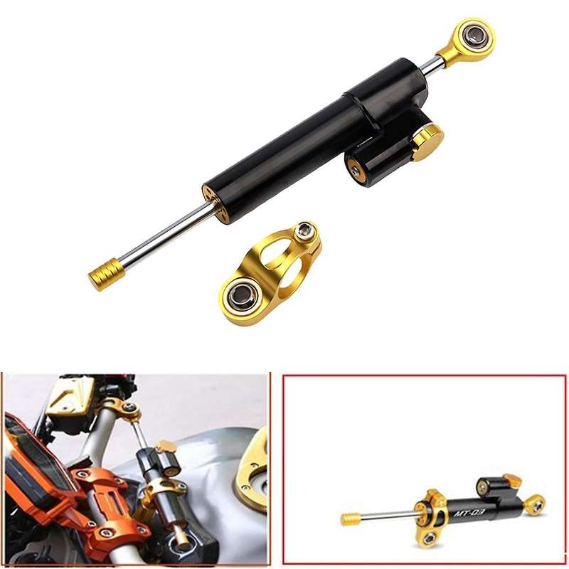 Motorcycle Direction Damper Steering Stabilize Safety Control For