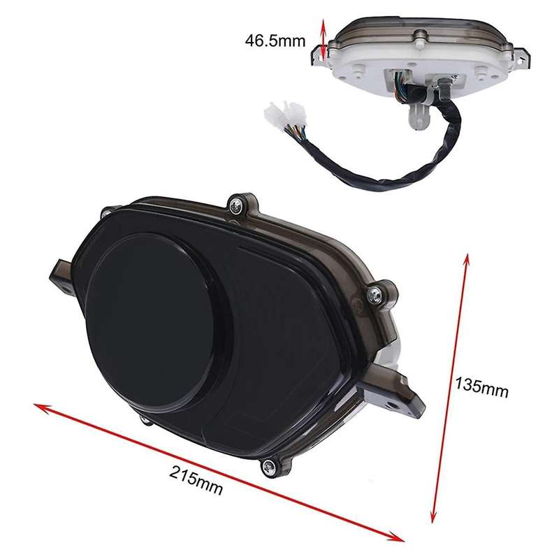 Motorcycle Digital Speedometer for SMASH 115 V 115 FI SMASH 115 FI