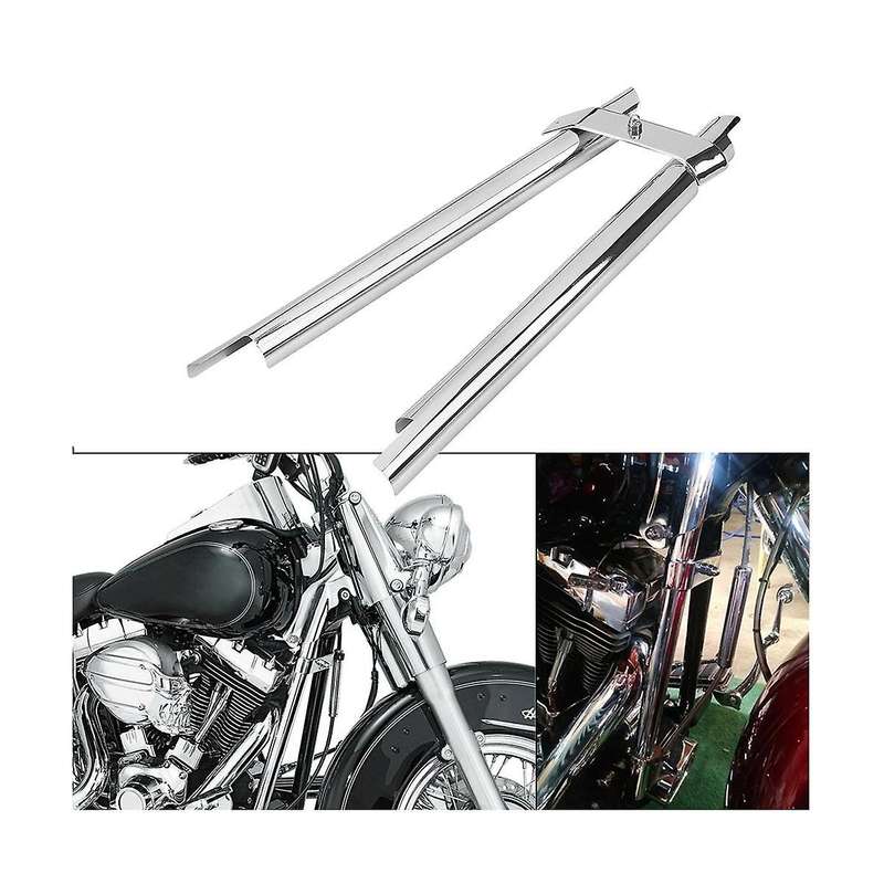 Motorcycle Down Tube Cover Trim for Softail Twin Cam Models 2000-2006 Down Tube Covers Black