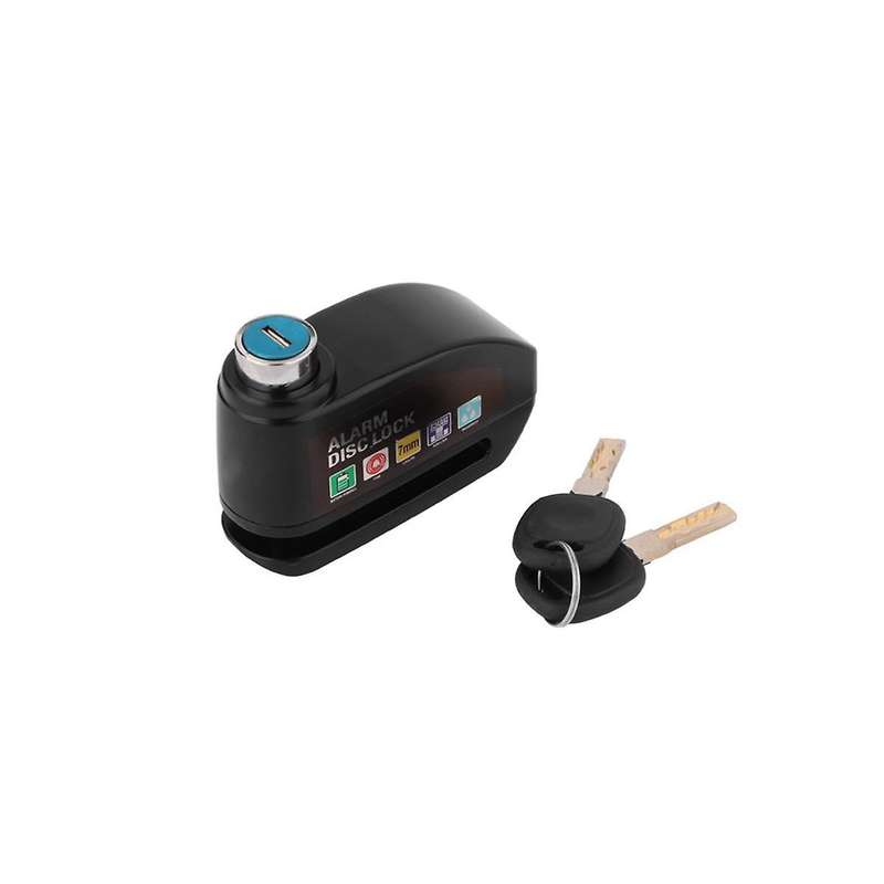 Motorcycle Disc Brake Lock Motorcycle Bike Scooter Security Lock Waterproof Alarm Sound