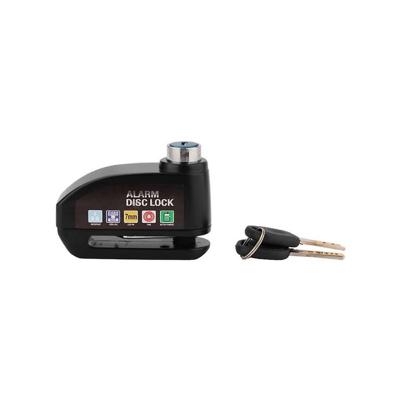 Motorcycle Disc Brake Lock Motorcycle Bike Scooter Security Lock Waterproof Alarm Sound