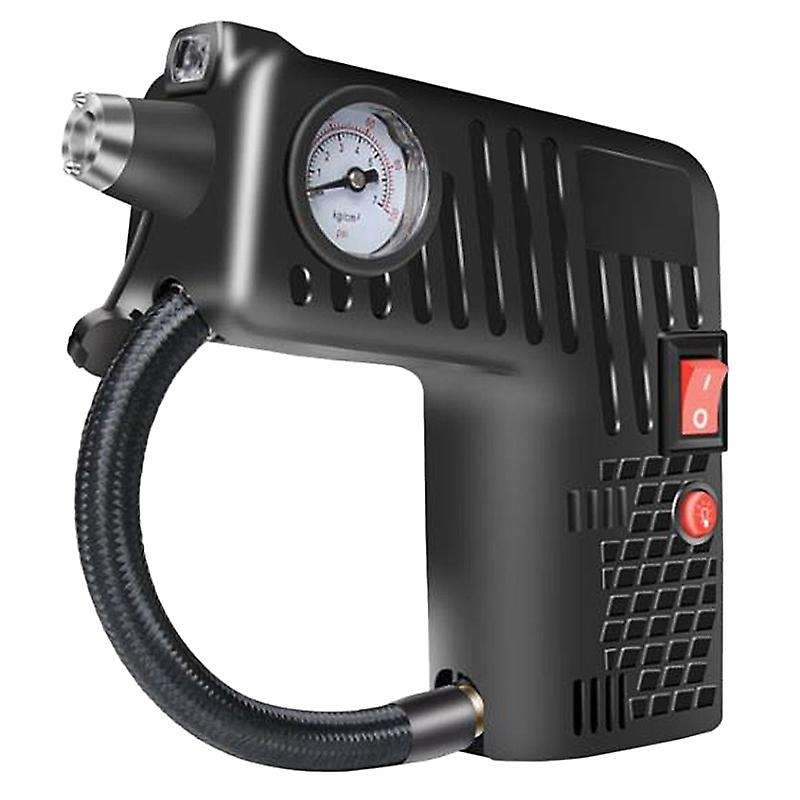 Motorcycle Electric Auto Car Portable Air Inflator Compressor Pump Tire Safety Tyre Hammer Compresso