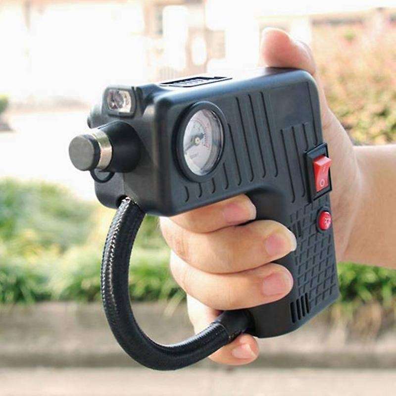 Motorcycle Electric Auto Car Portable Air Inflator Compressor Pump Tire Safety Tyre Hammer Compresso