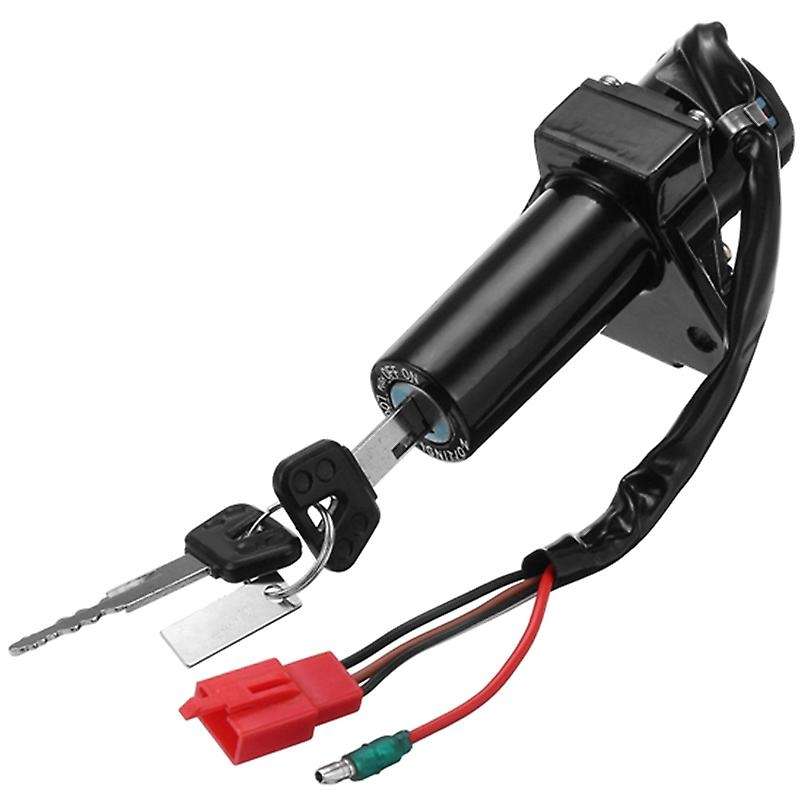 Motorcycle Electric Ignition Switch Lock Set Gas Cap Lock Key for Ybr125 Ybr 125 2007-2014