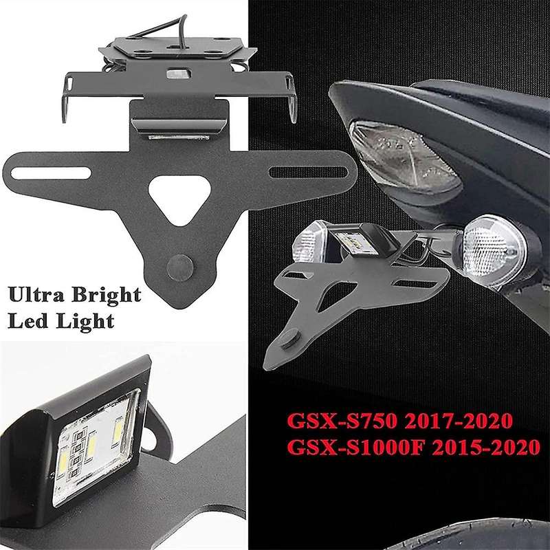 Motorcycle Eliminator Rear License Plate Bracket Holder for GSX-S1000 GSX-S1000F GSX-S750