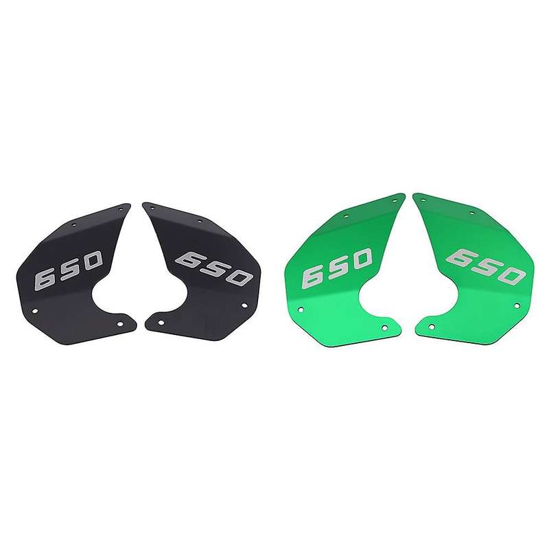 Motorcycle Engine Cover Plate Side Panel for S 650 2015-2021 Cafe 650 2018-2021(Green)