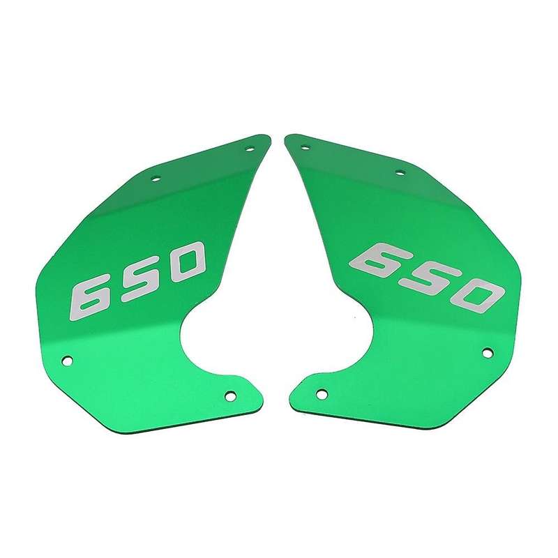 Motorcycle Engine Cover Plate Side Panel for S 650 2015-2021 Cafe 650 2018-2021(Green)