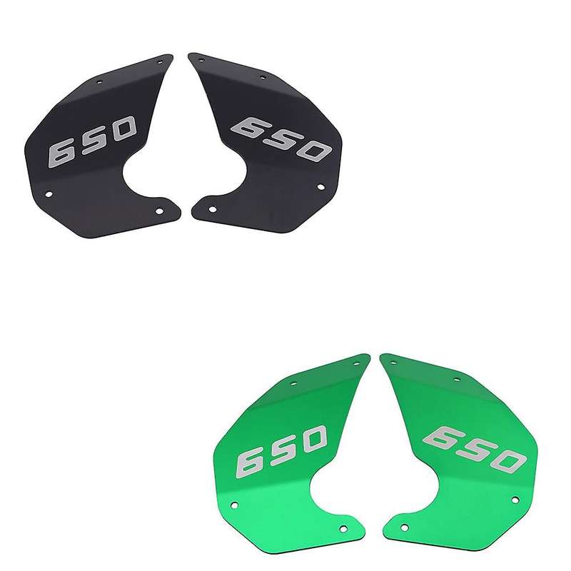 Motorcycle Engine Cover Plate Side Panel for S 650 2015-2021 Cafe 650 2018-2021(Green)