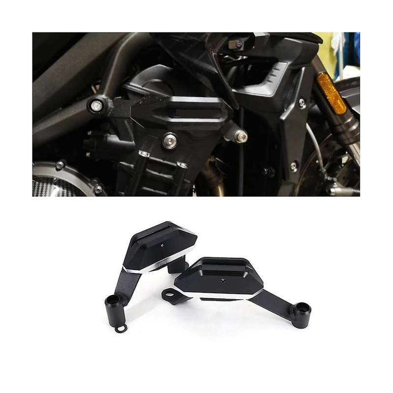 Motorcycle Engine Guard Anti Crash Frame Slider Kit Falling Protector Cover for Street Triple 765s
