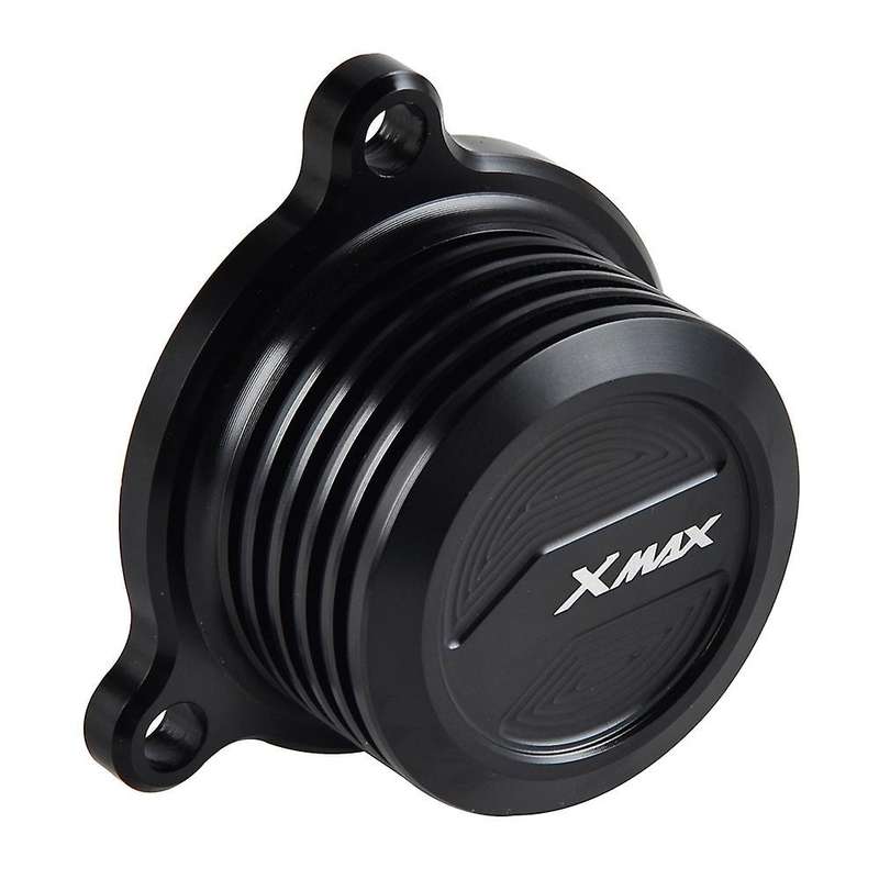 Motorcycle Engine Fuel Cover for XMAX 250 300 2017-2018 X-MAX 400 Oil Tank Cooling Radiating Cap Bla