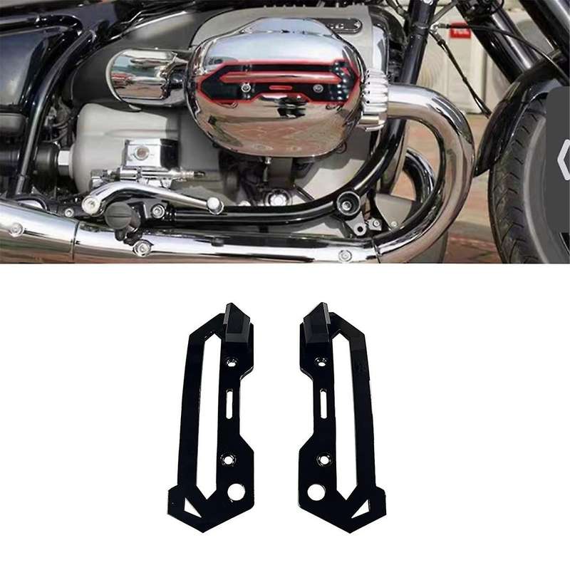 Motorcycle Engine Guard Frame Protection Cover for R18 B Classic Transcontinental(Silver)