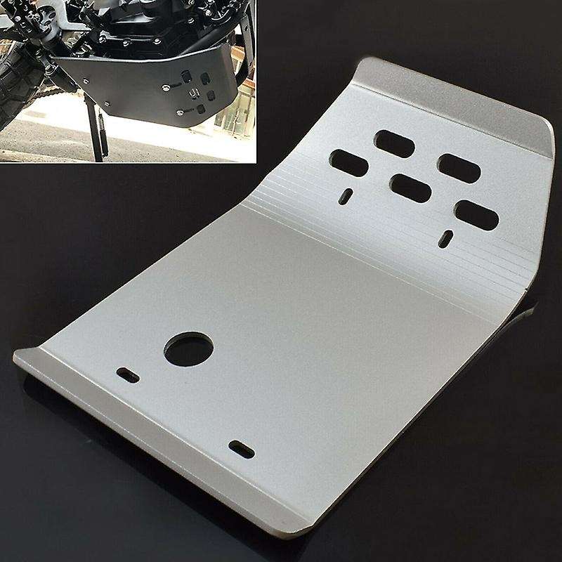 Motorcycle Engine Guard Cover Skid Plate for Serow XT250 Tricker XG250 Motorcycle Accessories(Silver