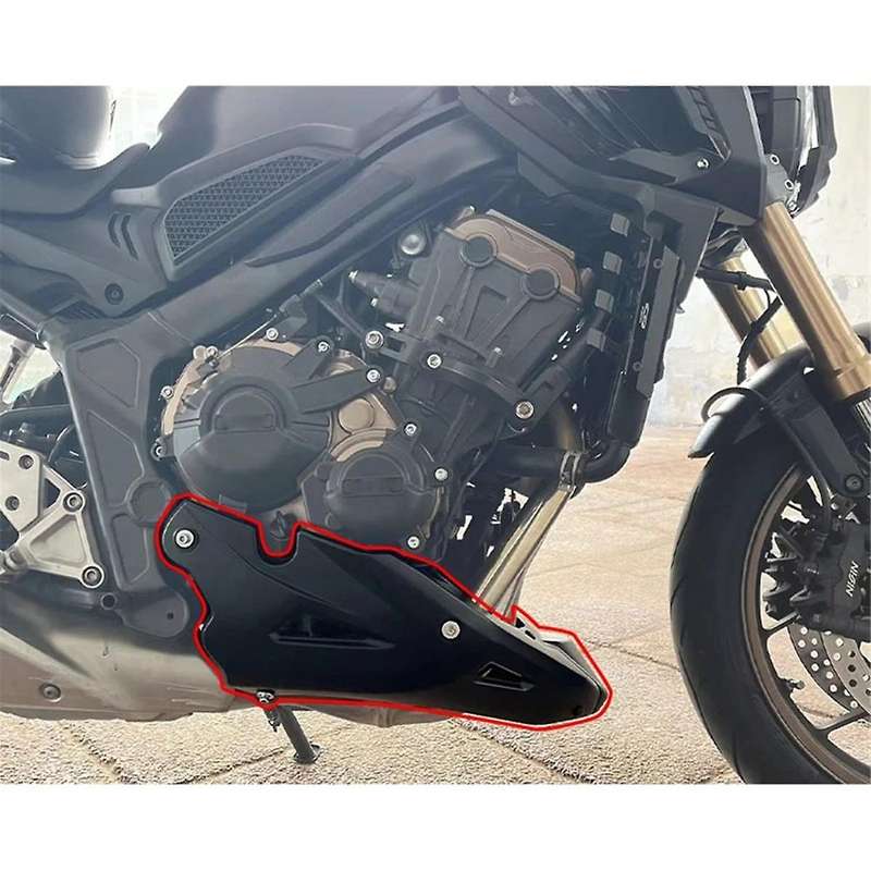 Motorcycle Engine Lower Fairing Body Frame Panel Protector for Cb650fe Cb650f 14-20 Cb650r 2019-2023