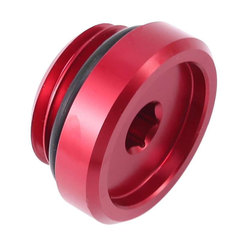 Motorcycle Engine Oil Filler Plug Cap Bolt Screw for TZR250 YZF R6S R3 R6 R1M R125 R1(Red)