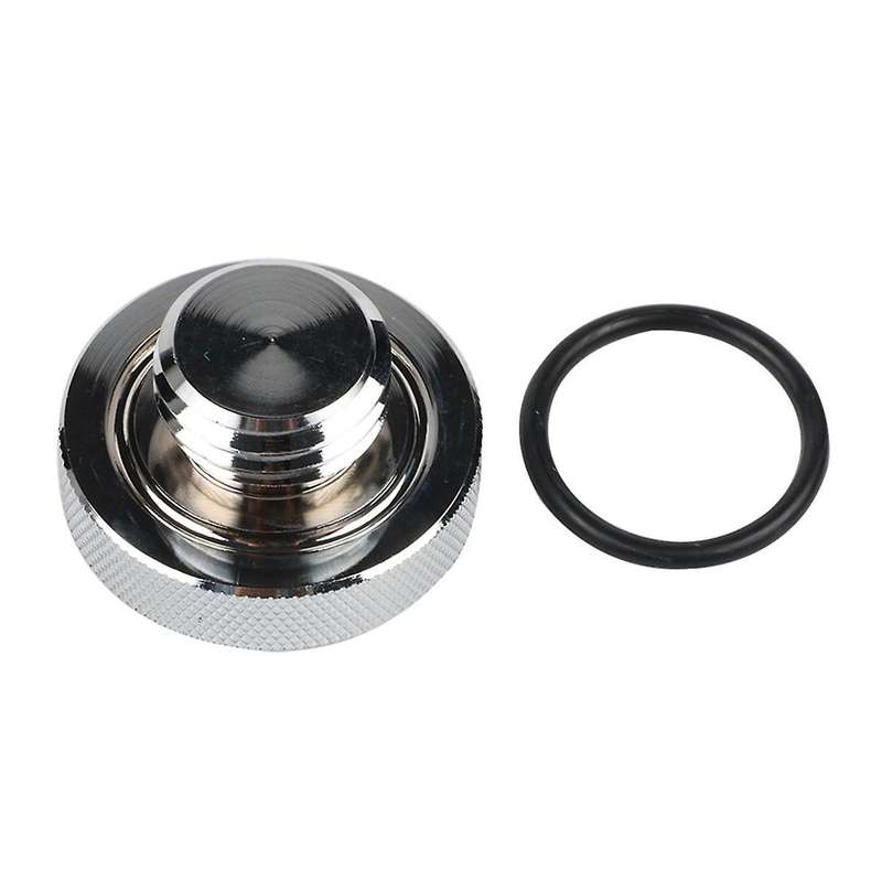 Motorcycle Engine Oil Filler Cap Plug Cover Screw Tank Bolt Nut for BONNEVILLE T100 T120(Black)
