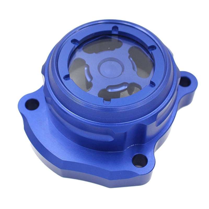 Motorcycle Engine Oil Filter Cover Cap for CRF300L 2021-2022 CRF250L 2013-2021 CRF 250L 2017-2021 Bl