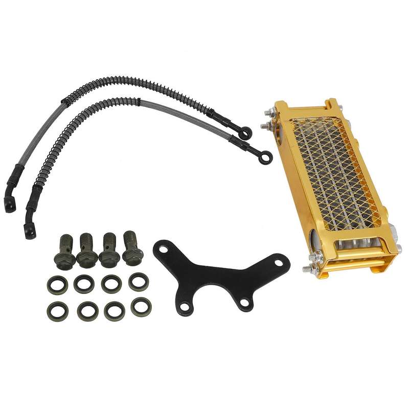 Motorcycle Engine Oil Radiator for Loncin Zongshen Shineray Yinxiang Bosuer Xmoto 50CC 70CC 90CC 110