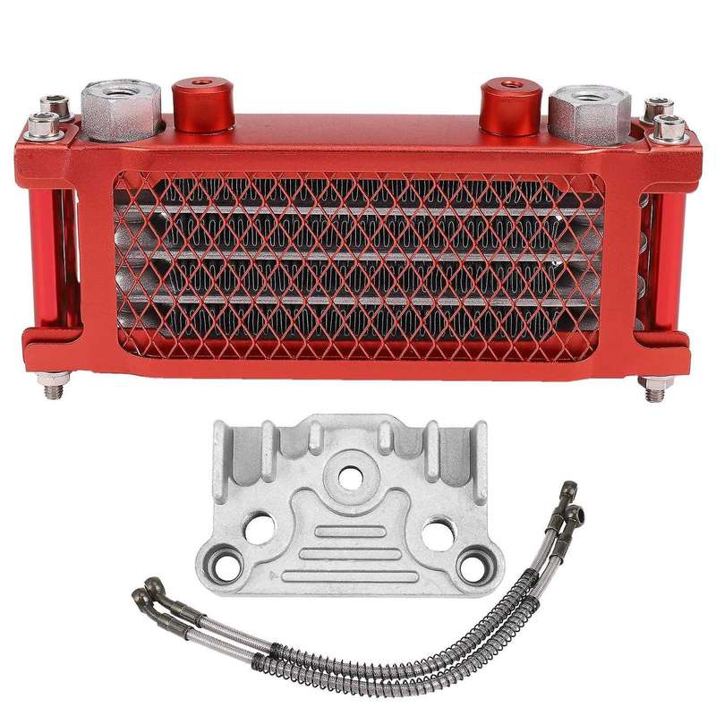 Motorcycle Engine Oil Radiator for Loncin Zongshen Shineray Yinxiang Bosuer Xmoto 50CC 70CC 90CC 110