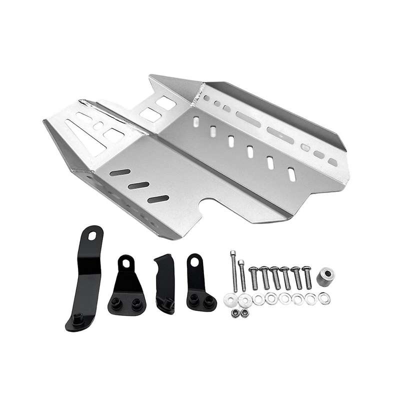 Motorcycle Engine Protection Cover Chassis Under Skid Plate for Cb500x Cb400x 2019-2022(silver)