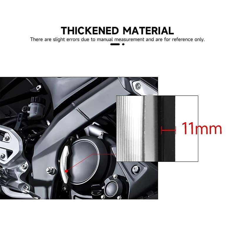 Motorcycle Engine Protector Slider Cover Protection Cylinder Guard for Mt-125 Xsr 125 2021- Mt125 X