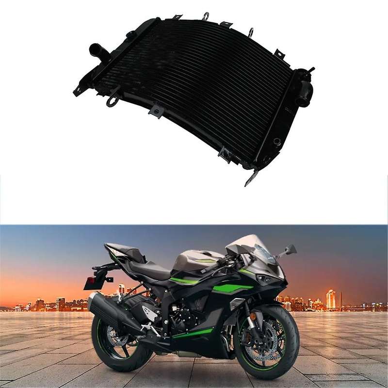 Motorcycle Engine Radiator Cooler Cooling System for -6R ZX6R ZX636 2003-2004 B1 B2 03 04
