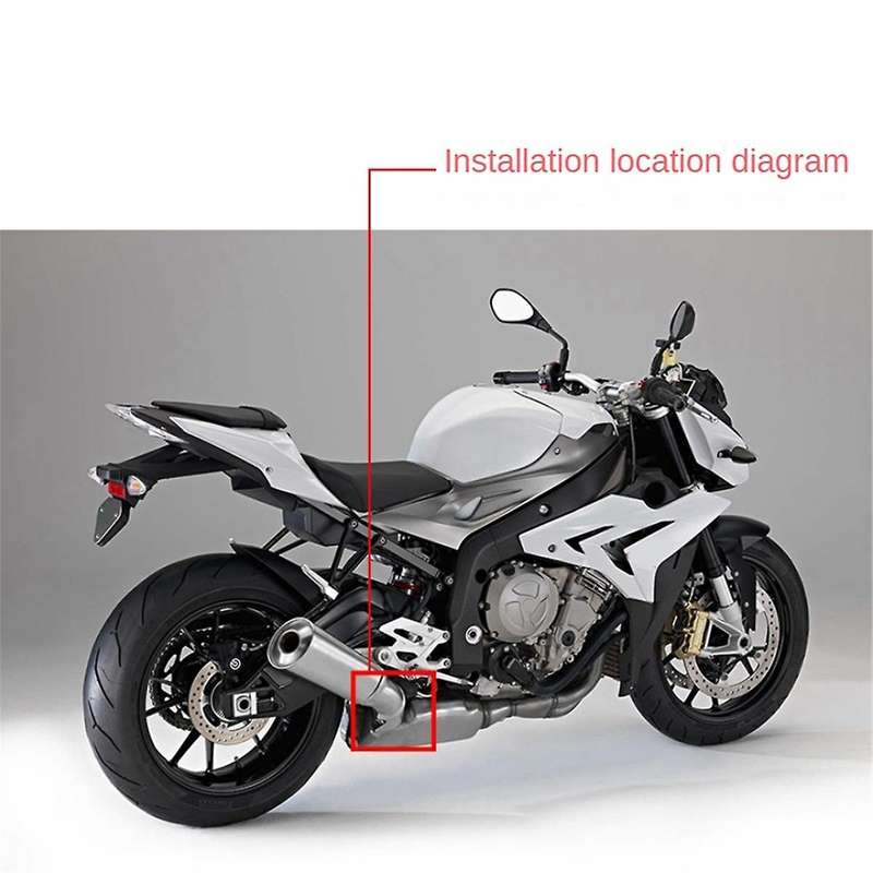 Motorcycle Exhaust Middle Link Cover Carbon Fiber Guard Anti-Scalding Shell for S1000RR R1200GS S100