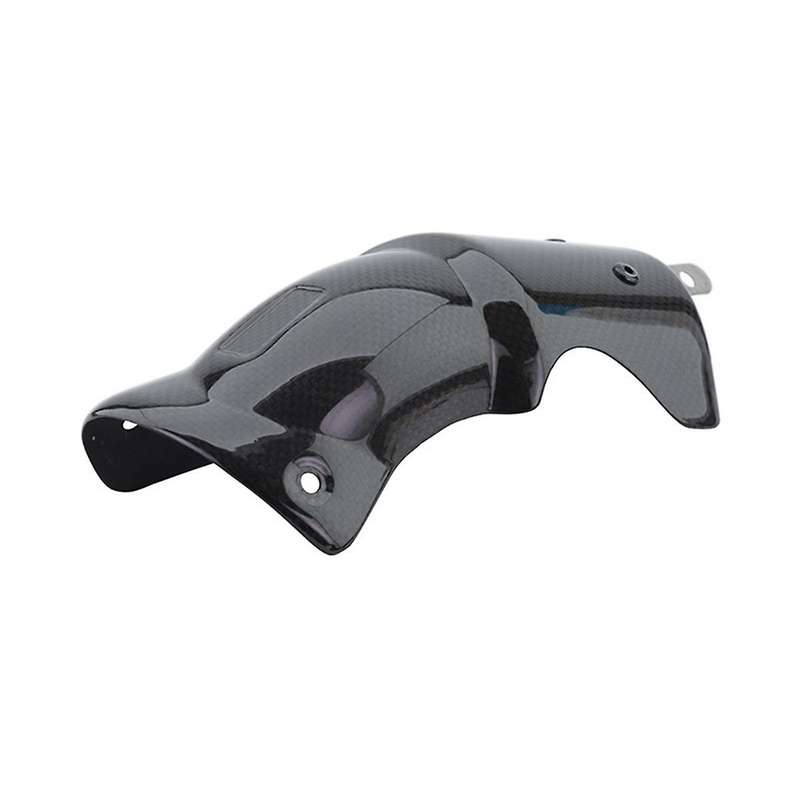 Motorcycle Exhaust Middle Link Cover Carbon Fiber Guard Anti-Scalding Shell for S1000RR R1200GS S100