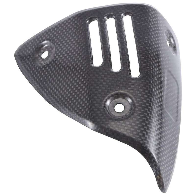 Motorcycle Exhaust Cover Real Carbon Fiber Exhaust Case Muffler Cover Heat Shield Cover