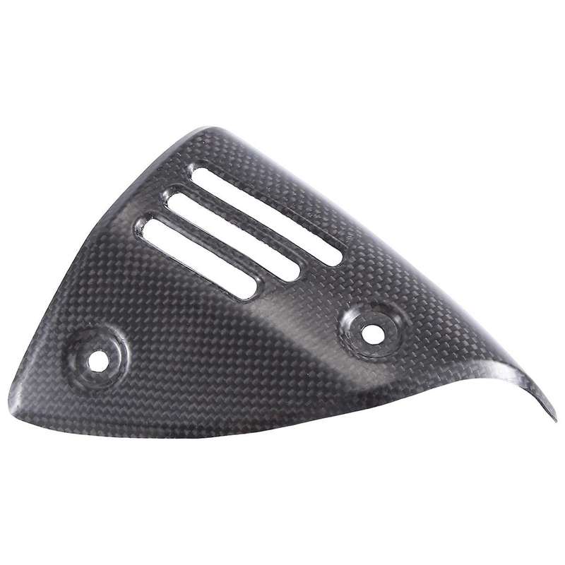 Motorcycle Exhaust Cover Real Carbon Fiber Exhaust Case Muffler Cover Heat Shield Cover