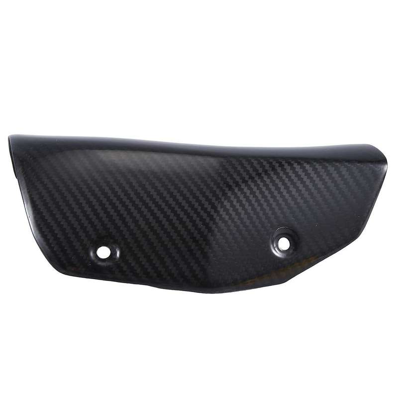 Motorcycle Exhaust Muffler Carbon Fiber Protector Escape Heat Shield Cover Guard Anti-scalding For