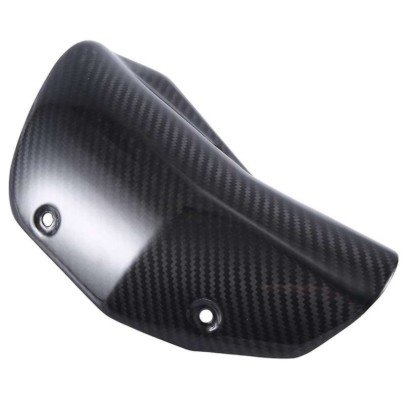 Motorcycle Exhaust Muffler Carbon Fiber Protector Escape Heat Shield Cover Guard Anti-scalding For