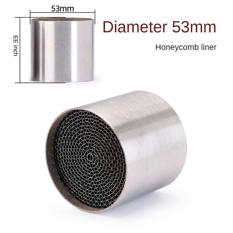 Motorcycle Exhaust Muffler DB Noise Sound Eliminator for , 53mm