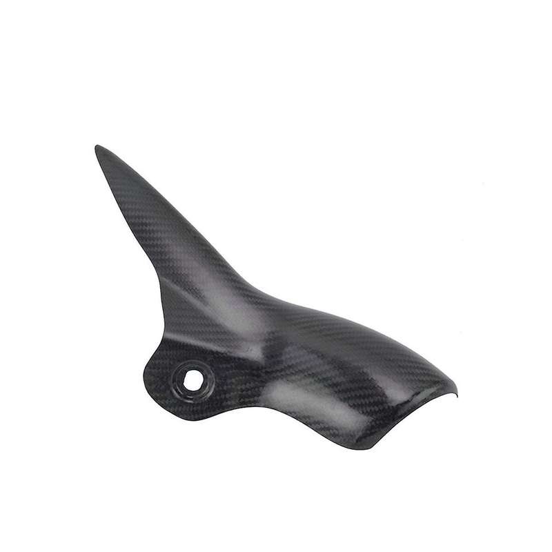 Motorcycle Exhaust Muffler Escape Cover Carbon Fiber Protector Heat Shield Cover Guard for Qianjiang