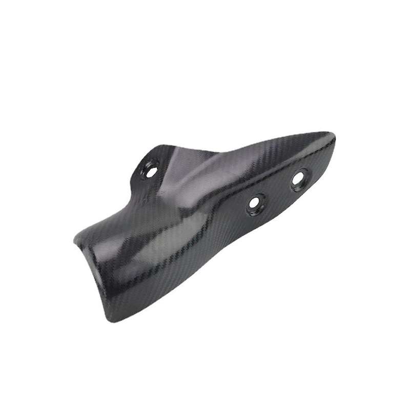 Motorcycle Exhaust Muffler Escape Cover Carbon Fiber Protector Heat Shield Cover Guard for Qianjiang