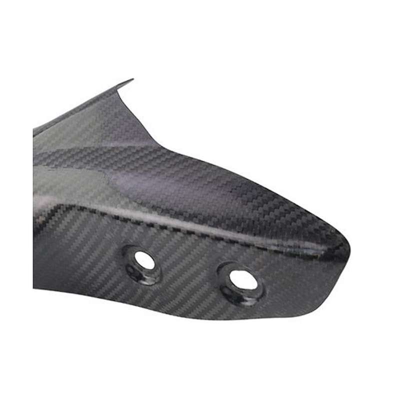 Motorcycle Exhaust Muffler Escape Cover Carbon Fiber Protector Heat Shield Cover Guard for Qianjiang