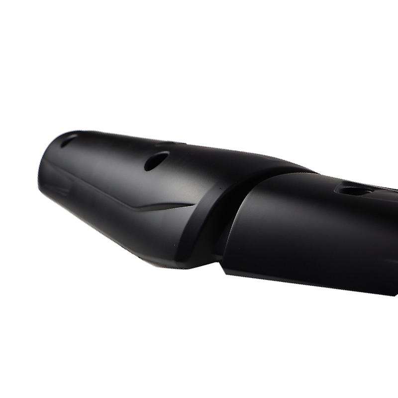 Motorcycle Exhaust Pipe Cover Guard Heat Shield Anti-Scalding Shell for LC150 Y15Zr V1 V2 Y15 Black
