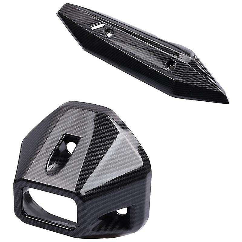 Motorcycle Exhaust Pipe Cover Guard Heat Shield Anti-Scalding Shell for Click150 Click 150I 125I 125