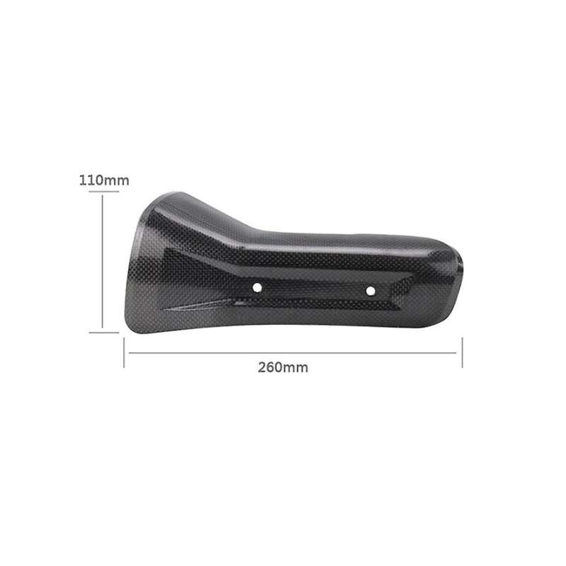 Motorcycle Exhaust Silence Escape Systems Link Pipe Muffler Carbon Cover for 250 390 Adventure 390 A