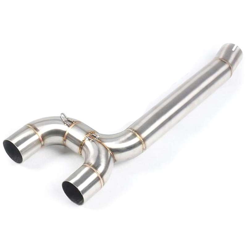 Motorcycle Exhaust System Middle Pipe Link Connect Motorbike Accessories for FZ6 FZ6N FZ6S 2004-2008